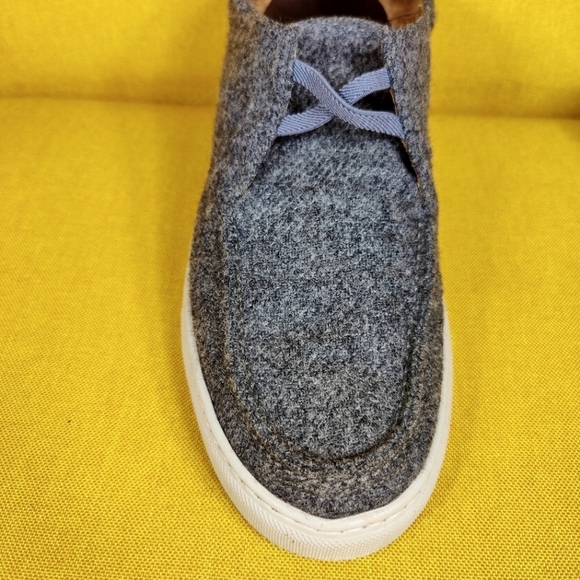 Peter Millar Shetland Wool Slip-On Gray Casual Loafers Men's Shoes Size 10.5M - Picture 5 of 11